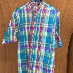 Náutica plaid button down